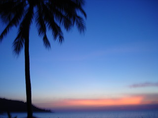 Image showing Sunset in Phuket, Thailand