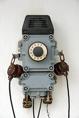 Image showing old telephone