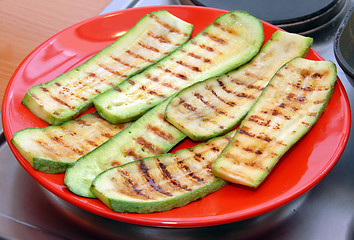 Image showing Grilled vegetables