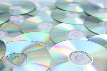 Image showing many cds