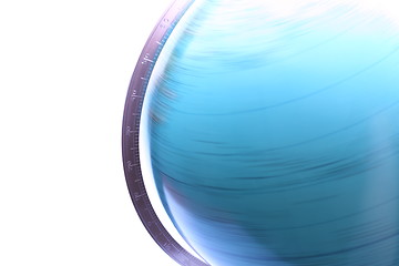 Image showing spinning globe