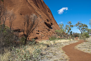 Image showing Ayers Rock, Northern Territory, Australia, August 2009