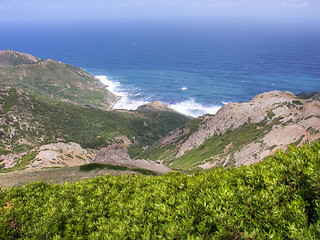 Image showing Sardinia Coast in summer, Italy