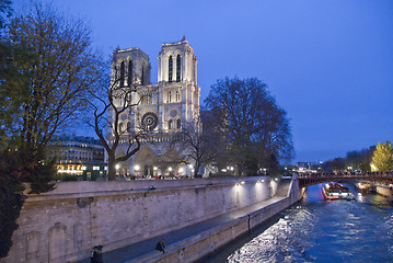 Image showing Paris in Winter