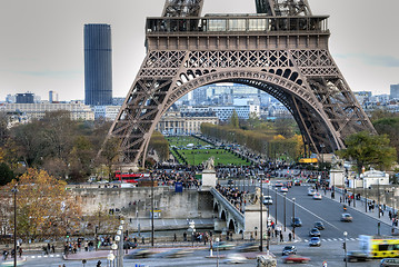 Image showing Paris in Winter