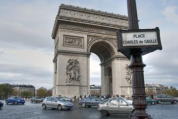 Image showing Paris in Winter