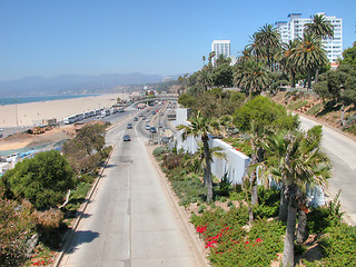 Image showing Santa Monica Coast, August 2003