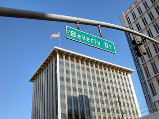 Image showing Skyscraper in Bevery Hills