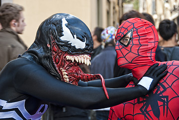 Image showing The Camouflage, Lucca Comics Mask Festival, Italy, October 2009