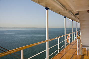 Image showing Boat on Lake Nasser