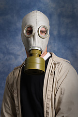 Image showing Gas Mask Portrait