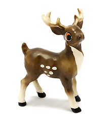 Image showing Figurine of fallow deer
