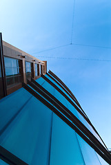 Image showing modern building in blue