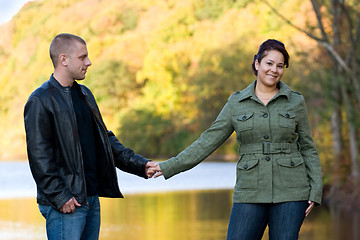 Image showing Young Couple In Love