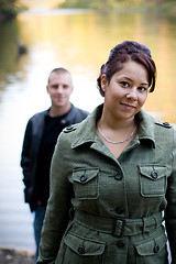 Image showing Young Couple Outdoors