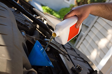 Image showing Oil Change