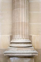 Image showing Old Stone Column