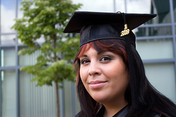Image showing Young Woman Graduating