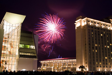 Image showing Beautiful Fireworks