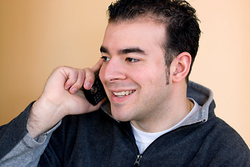 Image showing Man On the Phone