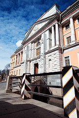 Image showing wide-angle view of mihailovsky castle