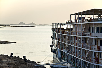 Image showing Boat on Lake Nasser