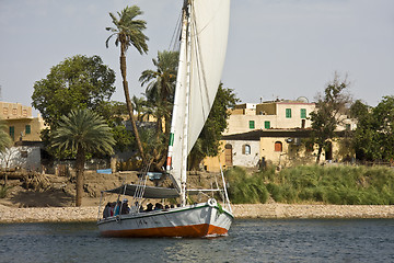 Image showing Felucca on the Nile