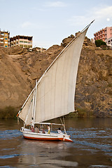 Image showing Felucca on the Nile