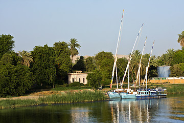 Image showing Felucca on the Nile