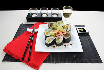 Image showing Mixed Sushi 