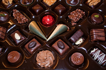 Image showing Chocolates