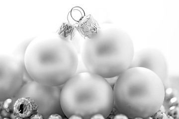 Image showing Christmas balls