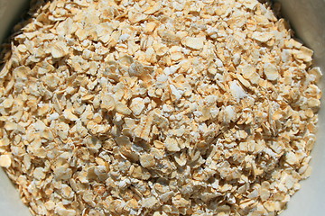 Image showing Oats in a Bowl