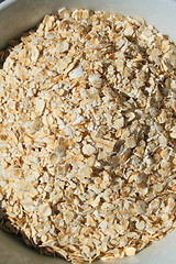 Image showing Oats in a Bowl