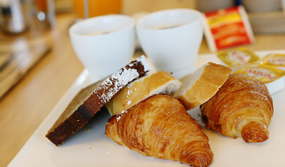 Image showing Breakfast tray.