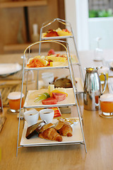 Image showing Breakfast tray.