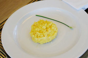 Image showing Scrambled eggs.