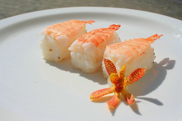 Image showing Shrimp Sushi