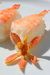 Image showing Shrimp Sushi