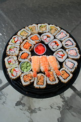 Image showing Sushi Assortment