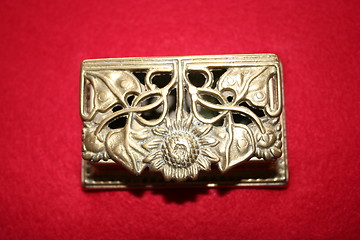 Image showing Box in brass