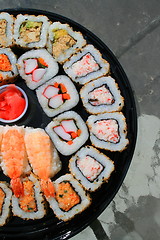 Image showing Sushi Assortment