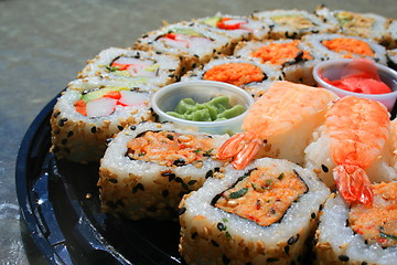 Image showing Sushi Assortment