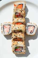 Image showing Sushi Assortment