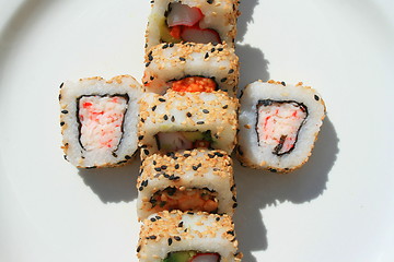 Image showing Sushi Assortment