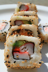 Image showing Sushi Assortment