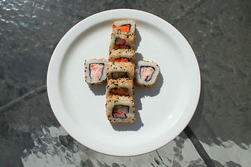 Image showing Sushi Assortment