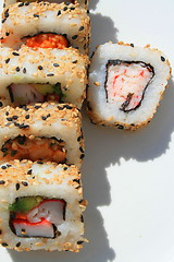 Image showing Sushi Assortment