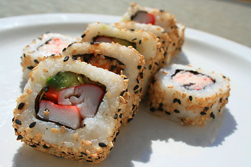 Image showing Sushi Assortment