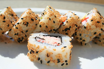 Image showing Sushi Assortment